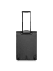 Redolz Essentials 12 2 Rollen Kabinentrolley S 55 cm mit Dehnfalte in black