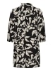 KAFFE curve Langarm - Hemd KChilda Loose fit in Black Chalk Leaves