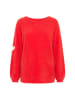 Angel of Style Pullover in neon rot