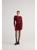 Holly Lolly Kleid in Bordeaux