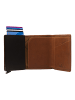 The Chesterfield Brand Lancaster Kreditkartenetui RFID Schutz Leder 7 cm cognac