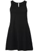 sheego Jerseykleid in schwarz