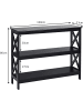 COSTWAY Konsolentisch in Schwarz