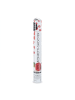 relaxdays 10 x Party Popper Rosenblatt in Rot - 40 cm
