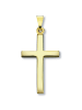 ONE ELEMENT  Kreuz Anhänger aus 333 Gelbgold in gold