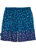 Playshoes Beach-Short allover in Marine