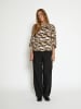 minus Hemd / Shirt in Tan Print