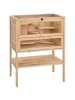 tectake Hamsterkäfig aus Holz 60x40x80cm