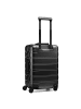Redolz Pro Aluminium 4-Rollen Kabinentrolley S Aluminium 55 cm black