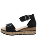 rieker Sandalette in schwarz