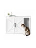 Feandrea Katzenhaus Hains in Weiß - (B)49 x (H)50 x (T)85 cm