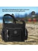Bag Street Schultertasche Nylon schwarz ca. 30cm