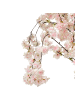 Beliani Kunstpflanze CHERRY TREE in Rosa/Braun - (W) 70 x (H) 190 x (L) 70 cm