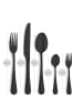 Kuppels 30-tlg. Besteckset CRYSTAL in schwarz
