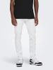 ONLY & SONS Slim Fit Jeans in White Denim