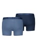 Puma Boxershort 2er Pack in Blau/Dunkelblau