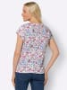 Sieh an! Kurzarmshirt in weiß-bedruckt
