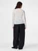 Pieces Strickjacke in Cloud Dancer