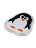 relaxdays 4 x Kühlpads Kinder "Pinguin" in Schwarz/ Weiß