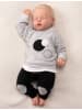 Baby Sweets 2tlg Set Shirt + Hose Lieblingsstücke in schwarz grau