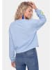 IZIA Women Sweatshirt in Light Blue