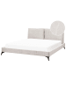 Beliani Doppelbett MELLE in Beige - (W) 195 x (H) 98 x (L) 240 cm