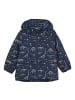 Color Kids Softshelljacke mit Kapuze Dinos in Blau