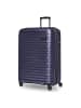 Pactastic Collection 04 THE LARGE + 4 Rollen Trolley L 75 cm mit Dehnfalte purple-metallic