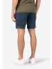 Timezone Feine Chino Shorts mit umgeschlagenem Saum in Blau