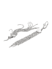 faina Earrings in Silver