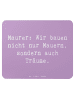 Mr. & Mrs. Panda Mauspad Spruch Maurer Träume mit Spruch in Lavendeltraum