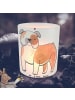 Mr. & Mrs. Panda Windlicht aus Glas Englische Bulldogge Lebensre... in Transparent