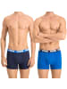 Puma Bodywear Boxershorts 4er Pack in Navy / Blau