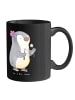 Mr. & Mrs. Panda Tasse Zahnarzt Künstler mit Spruch in Schwarz