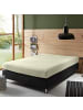 Erwin Müller Single-Jersey Boxspringbett-Spannbettlaken Freising in natur