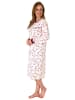 NORMANN Nachthemd Kuschelinterlock - 69635 in creme