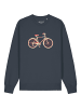 wat? Apparel Sweatshirt Red Bike in India Ink Grey