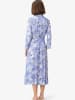 Noa Noa Kleid LivaNN in Print Blue-Rose