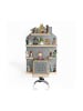 relaxdays Toniebox Regal "Haus" in Grau - (B)28 x (H)43 x (T)17 cm