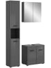 ebuy24 Badmöbelset Soft Grau 105 x 34 cm