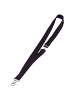 Durable Textilband 20mm mit Karabiner 44cm dunkelblau Packung mit 10 Stück