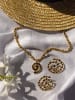 PURELEI Ohrringe Swirl Gold