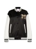 myMo Damen Collegejacke in Schwarz