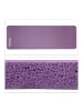 relaxdays 4 x Yogamatte in Lila - (B)60 x (H)1 x (T)180 cm