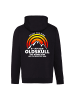 OLDSKULL Sweatjacke Retro Rising Sun in Black