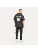 SMILODOX T-Shirt Rayk in Anthrazit