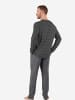 HOM Pyjama Waldorf Long Sleepwear in grey print
