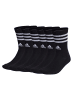 adidas Socken 6er Pack in Schwarz