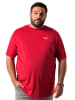 Men Plus Kurzarm T-Shirt in samtrot