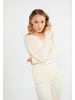 VINAJA Women Strickjacke Mit Knöpfen in Creme